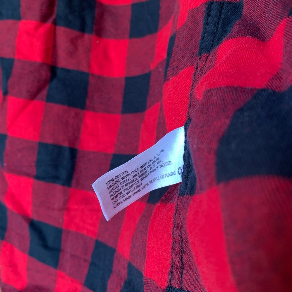 Goodfellow & Co. Standard Plaid Button Down Sz M - Picture 3 of 5